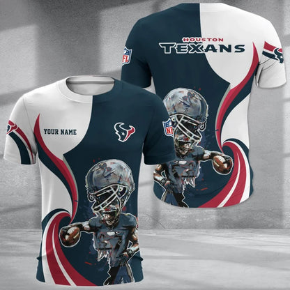 SPECIAL EDITION - NEW CUSTOMIZED NFL15 HTT HOUSTON TEXANS T-SHIRT, POLO SHIRT, ZIP POLO SHIRT, SWEATSHIRT, HOODIE & ZIP HOODIE