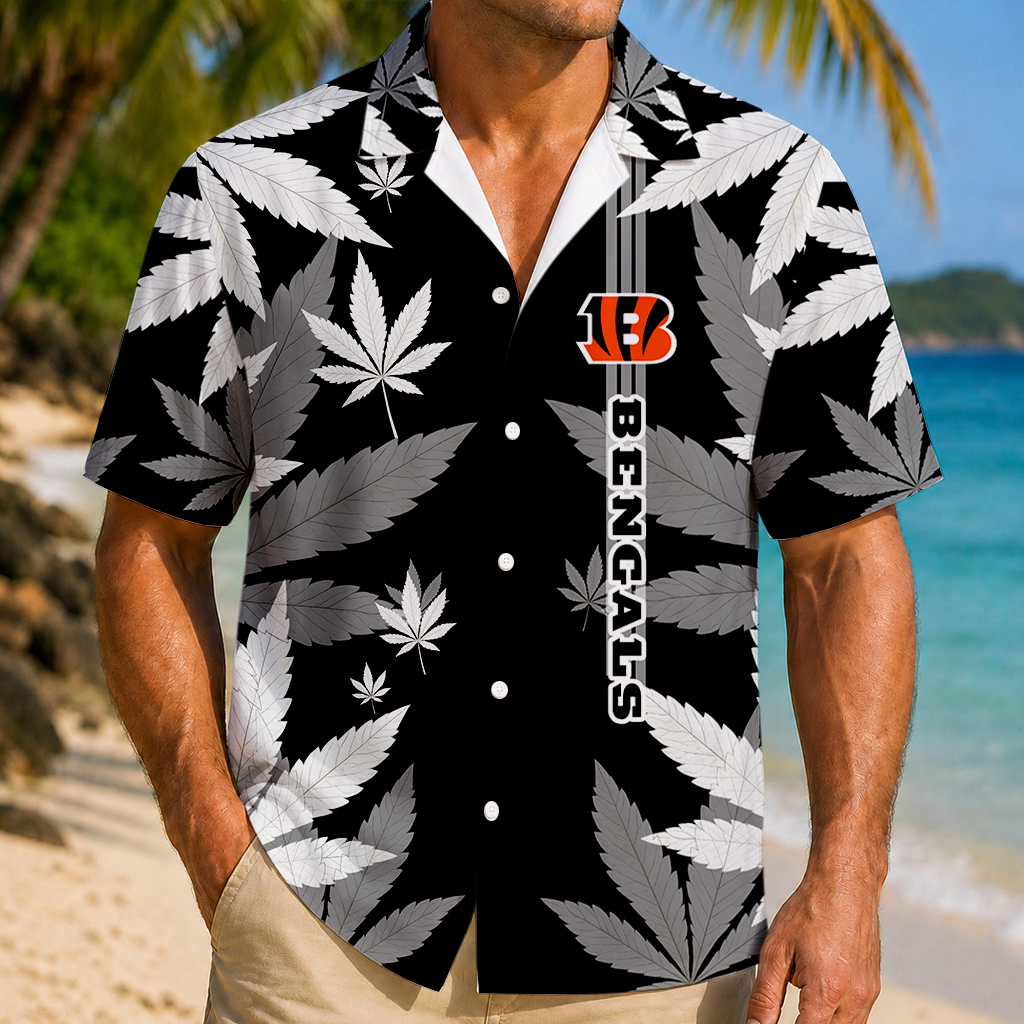 FINAL SALE - NEW CUSTOMIZED NFL16 CCB CINCINNATI BENGALS UNISEX HAWAIIAN SHIRT
