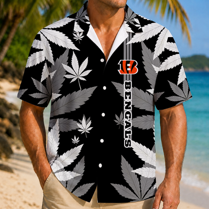 FINAL SALE - NEW CUSTOMIZED NFL16 CCB CINCINNATI BENGALS UNISEX HAWAIIAN SHIRT