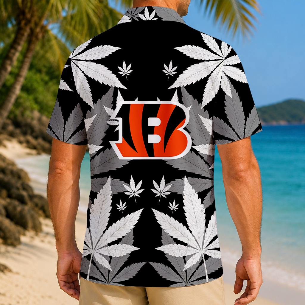 FINAL SALE - NEW CUSTOMIZED NFL16 CCB CINCINNATI BENGALS UNISEX HAWAIIAN SHIRT
