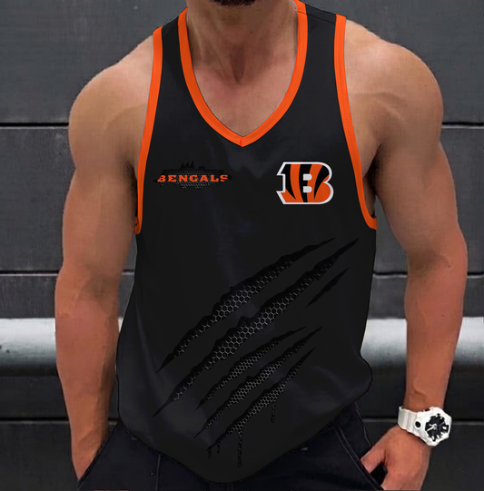 LIMITED EDITION - NEW CUSTOMIZED NFL16 CCB CINCINNATI BENGALS UNISEX TANK TOP