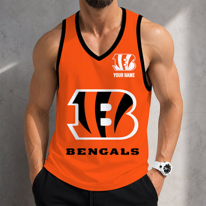 VIRAL EDITION - NEW CUSTOMIZED NFL16 CCB CINCINNATI BENGALS TANK TOP