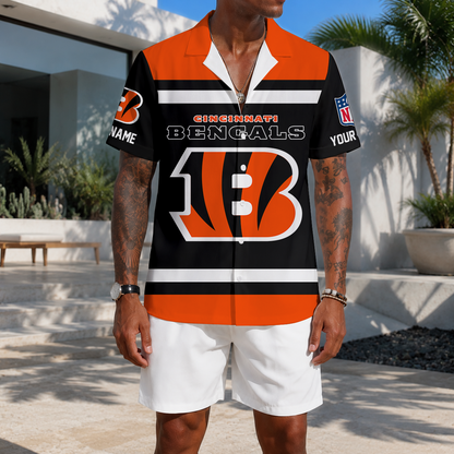 FLASH SALE - NEW CUSTOMIZED NFL16 CCB CINCINNATI BENGALS UNISEX HAWAIIAN SHIRT