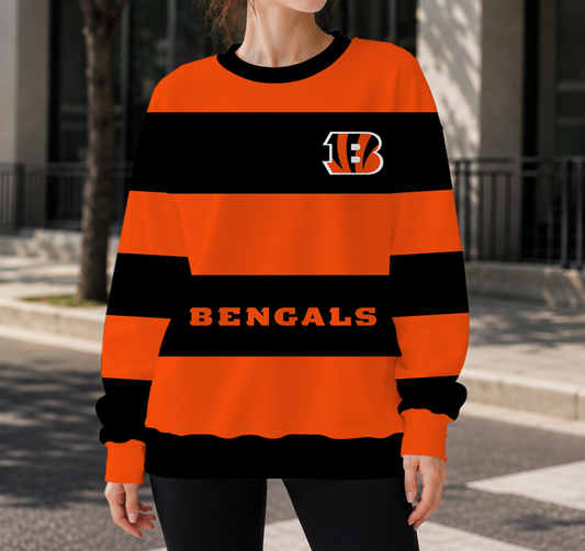 HOT DEAL- NEW CUSTOMIZED NFL16 CCB CINCINNATI BENGALS UNISEX SWEATSHIRT