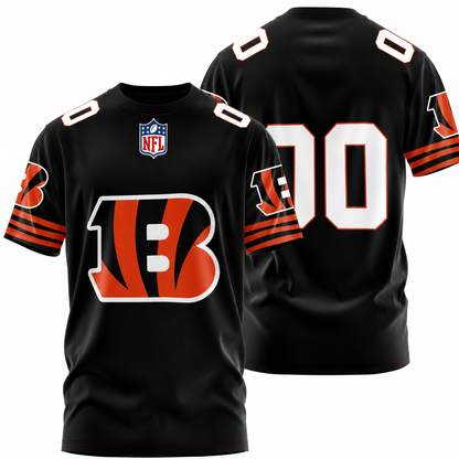 FINAL SALE - NEW CUSTOMIZED NFL16 CCB CINCINNATI BENGALS T-SHIRT, POLO SHIRT, ZIP POLO SHIRT, SWEATSHIRT, HOODIE & ZIP HOODIE