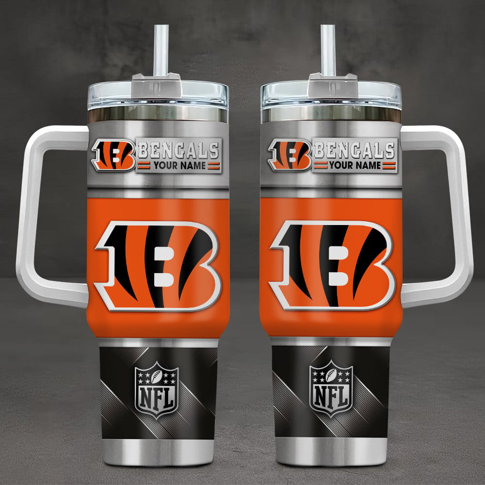 FINAL SALE - NEW CUSTOMIZED NFL16 CCB CINCINNATI BENGALS TUMBLER CUP
