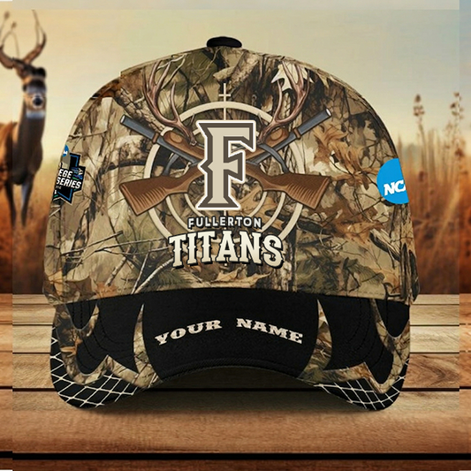 VIRAL EDITON - NEW CUSTOMIZED COLLEGE WORLD SERIES NCAA16 CFT CAL STATE FULLERTON TITANS CLASSIC CAP