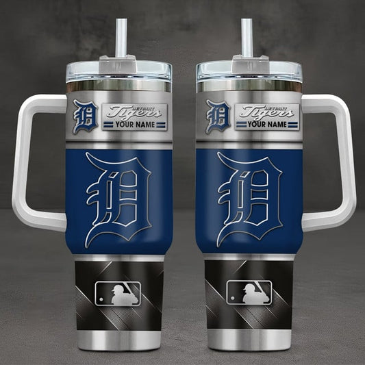 LIMITED EDITION - NEW CUSTOMIZED MLB16 DTS DETROIT TIGERS TUMBLER CUP