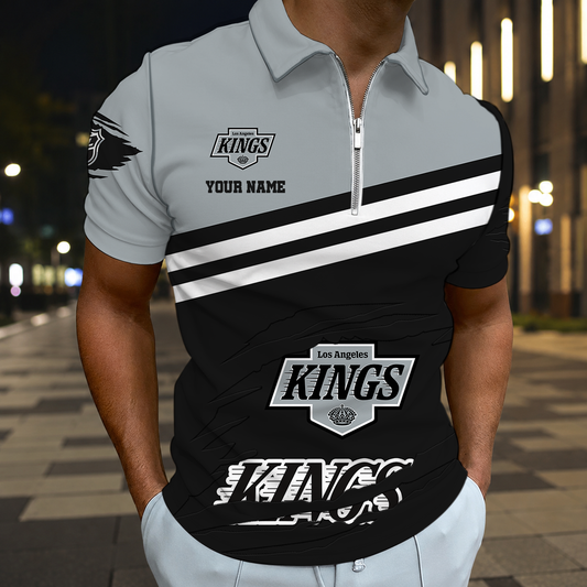 VIRAL EDITION - NEW CUSTOMIZED NHL16 LAK LOS ANGELES KINGS T-SHIRT, POLO SHIRT, ZIP POLO SHIRT, SWEATSHIRT, HOODIE & ZIP HOODIE