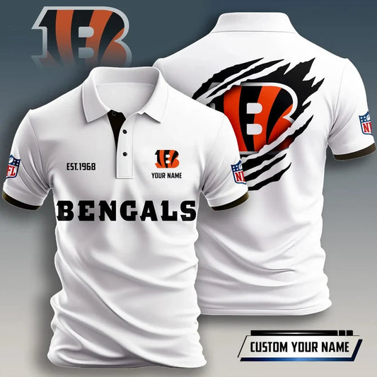 FLASH SALE - NEW CUSTOMIZED NFL16 CCB CINCINNATI BENGALS T-SHIRT, POLO SHIRT, ZIP POLO SHIRT, HOODIE, ZIP HOODIE & SWEATSHIRT
