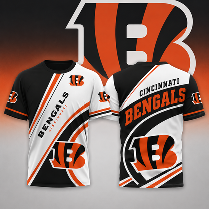 FINAL SALE - NEW CUSTOMIZED NFL16 CCB CINCINNATI BENGALS POLO SHIRT, ZIP POLO SHIRT, T-SHIRT, HOODIE, ZIP HOODIE & SWEATSHIRT
