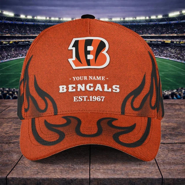 VIRAL EDITION - NEW CUSTOMIZED NFL16 CCB CINCINNATI BENGALS CLASSIC CAP