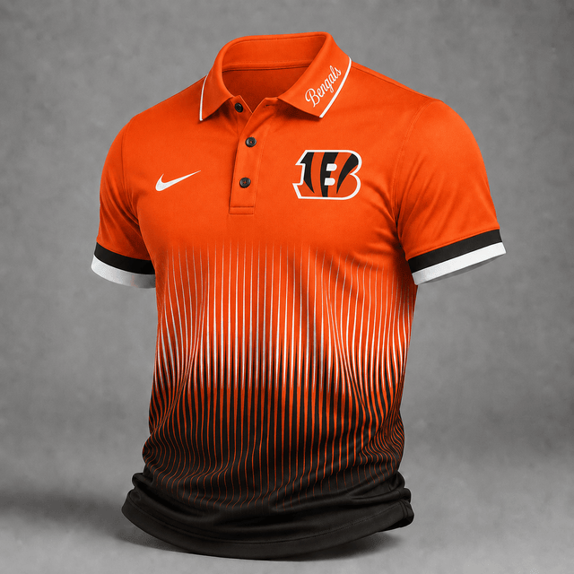 ELITE EDITION - NEW CUSTOMIZED NFL16 CCB CINCINNATI BENGALS T-SHIRT, POLO SHIRT, ZIP POLO SHIRT, SWEATSHIRT, HOODIE & ZIP HOODIE