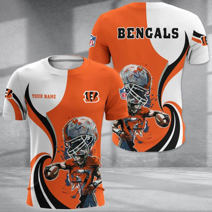 SPECIAL EDITION - NEW CUSTOMIZED NFL16 CCB CINCINNATI BENGALS T-SHIRT, POLO SHIRT, ZIP POLO SHIRT, SWEATSHIRT, HOODIE & ZIP HOODIE