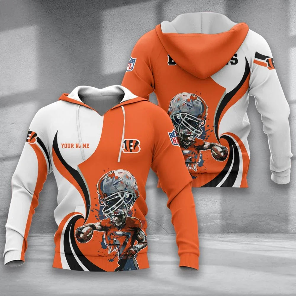 SPECIAL EDITION - NEW CUSTOMIZED NFL16 CCB CINCINNATI BENGALS T-SHIRT, POLO SHIRT, ZIP POLO SHIRT, SWEATSHIRT, HOODIE & ZIP HOODIE
