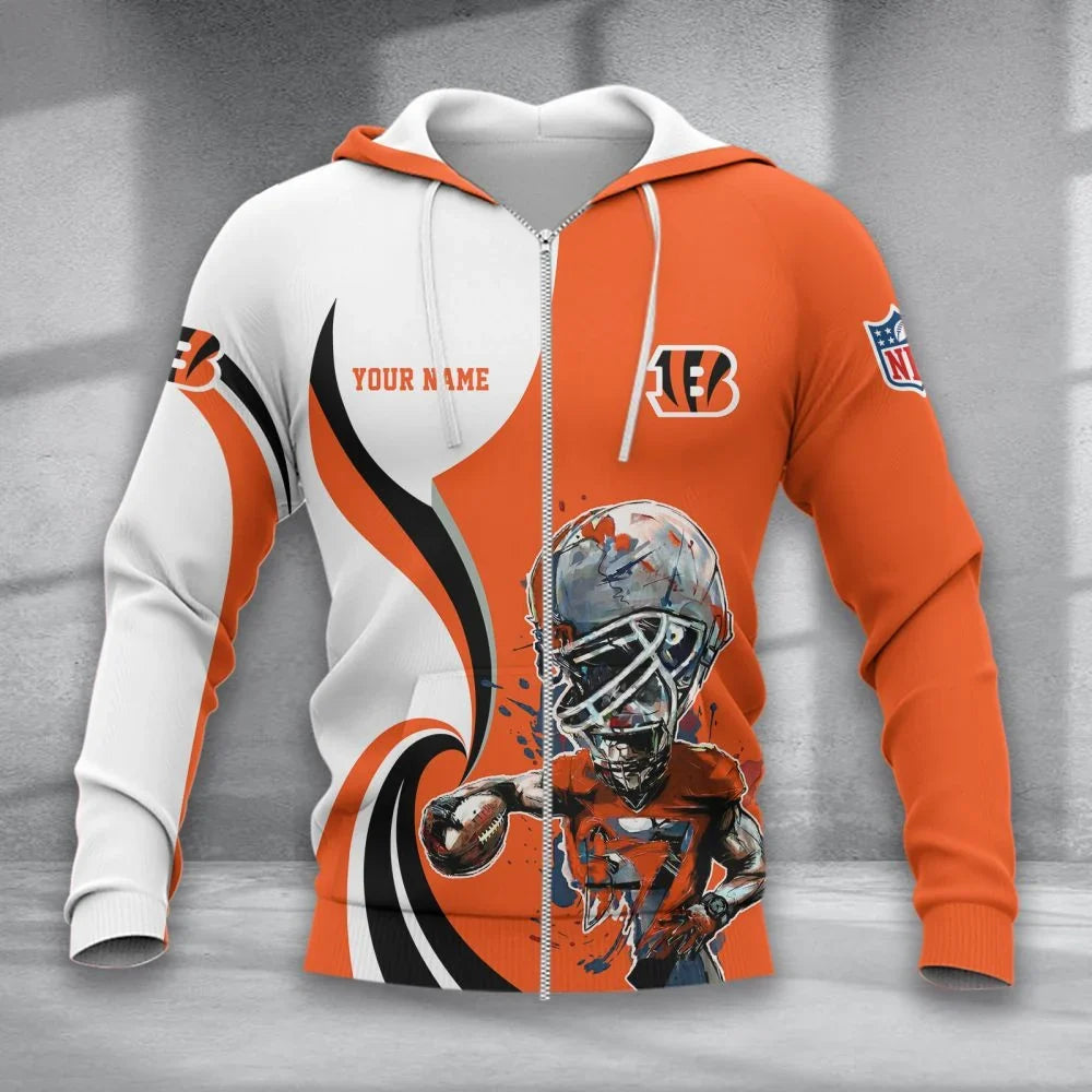 SPECIAL EDITION - NEW CUSTOMIZED NFL16 CCB CINCINNATI BENGALS T-SHIRT, POLO SHIRT, ZIP POLO SHIRT, SWEATSHIRT, HOODIE & ZIP HOODIE