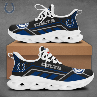 LIMITED EDITION - NEW CUSTOMIZED NFL17 IDC INDIANAPOLIS COLTS MAX SOUL SHOES