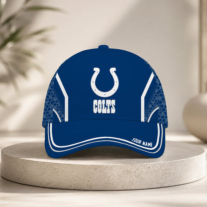 SPECIAL EDITION - NEW CUSTOMIZED NFL17 IDC INDIANAPOLIS COLTS CLASSIC CAP