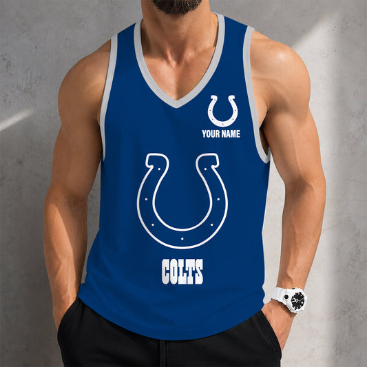 VIRAL EDITION - NEW CUSTOMIZED NFL17 IDC INDIANAPOLIS COLTS TANK TOP