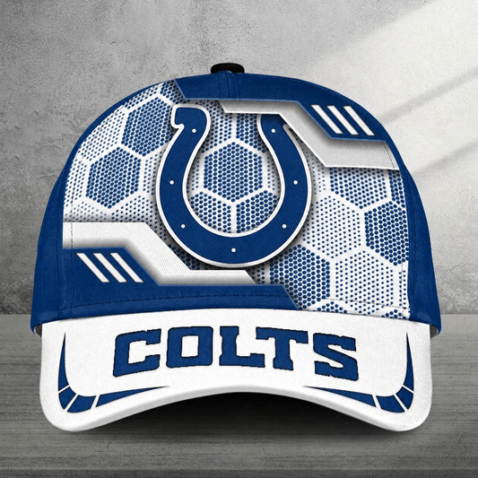 FINAL SALE - NEW CUSTOMIZED NFL17 IDC INDIANAPOLIS COLTS CLASSIC CAP