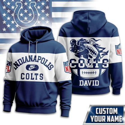 VIRAL EDITION - NEW CUSTOMIZED NFL17 IDC INDIANAPOLIS COLTS T-SHIRT, POLO SHIRT, ZIP POLO SHIRT, SWEATSHIRT, HOODIE & ZIP HOODIE