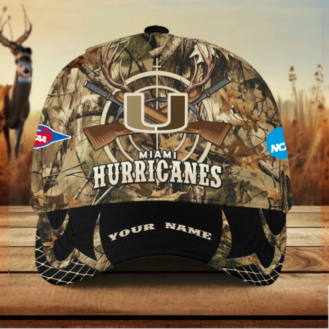 MEGA SALE - NEW CUSTOMIZED NCAA FOOTBALL BOWL SUBDIVISION 17 MIAMI HURRICANES CLASSIC CAP