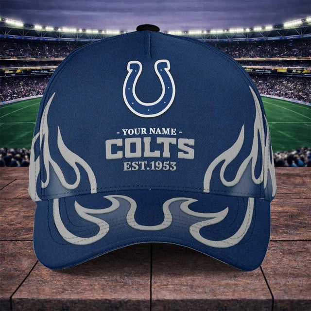 VIRAL EDITION - NEW CUSTOMIZED NFL17 IDC INDIANAPOLIS COLTS CLASSIC CAP