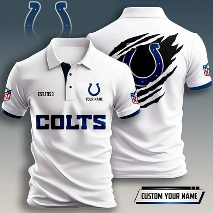 FLASH SALE - NEW CUSTOMIZED NFL17 IDC INDIANAPOLIS COLTS T-SHIRT, POLO SHIRT, ZIP POLO SHIRT, HOODIE, ZIP HOODIE & SWEATSHIRT
