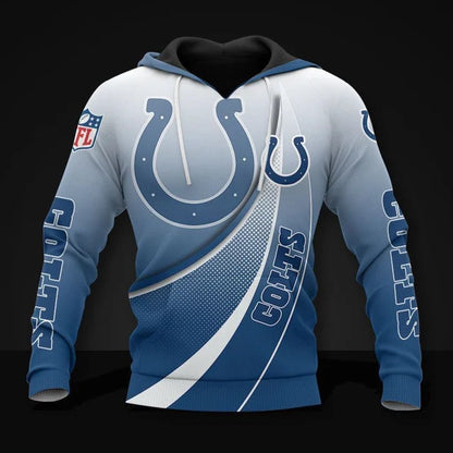 FINAL SALE - NEW CUSTOMIZED NFL17 IDC INDIANAPOLIS COLTS POLO SHIRT, ZIP POLO SHIRT, T-SHIRT, HOODIE, ZIP HOODIE & SWEATSHIRT
