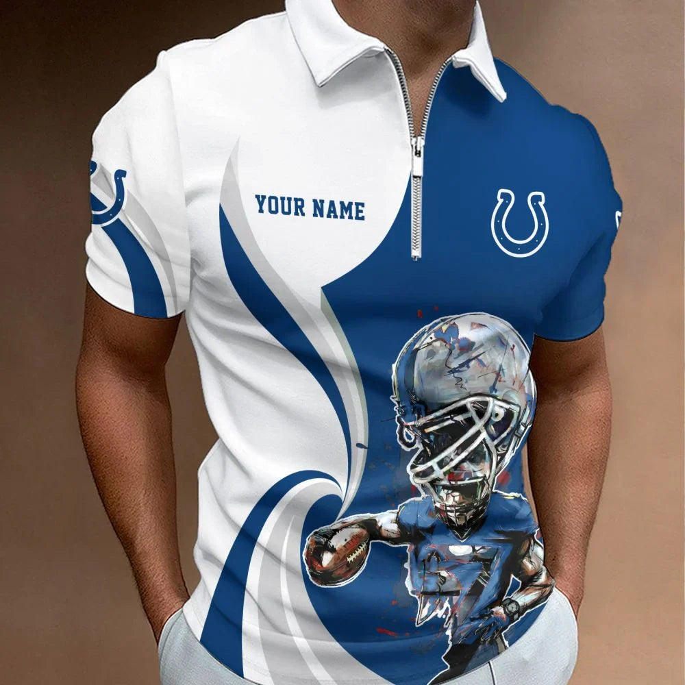 SPECIAL EDITION - NEW CUSTOMIZED NFL17 IDC INDIANAPOLIS COLTS T-SHIRT, POLO SHIRT, ZIP POLO SHIRT, SWEATSHIRT, HOODIE & ZIP HOODIE