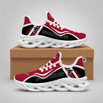 LIMITED EDITION - NEW CUSTOMIZED NFL18 ATF ATLANTA FALCONS MAX SOUL SHOES