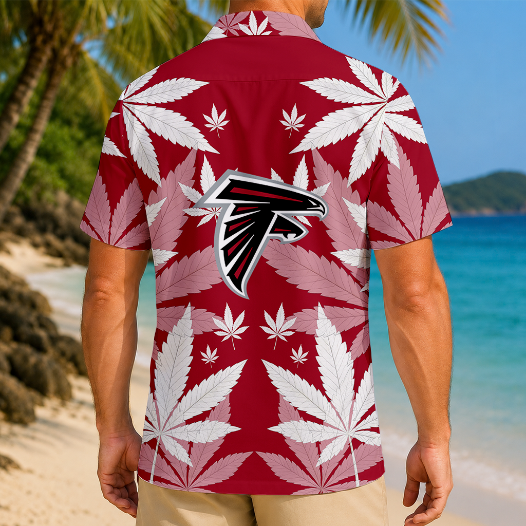 FINAL SALE - NEW CUSTOMIZED NFL18 ATF ATLANTA FALCONS UNISEX HAWAIIAN SHIRT