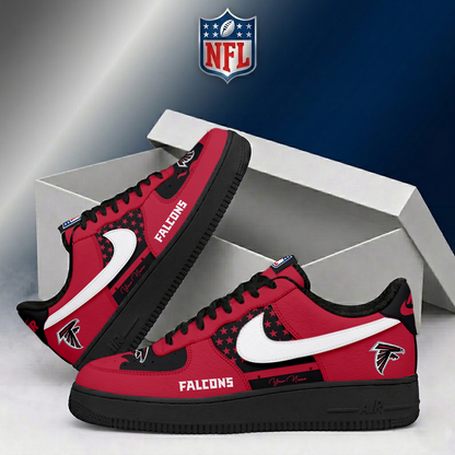 LIMITED EDITION - NEW CUSTOMIZED NFL18 ATF ATLANTA FALCONS AF1 SHOES