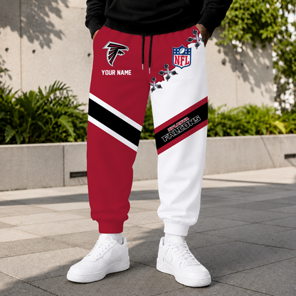 FLASH SALE - NEW CUSTOMIZED NFL18 ATF ATLANTA FALCONS SWEATPANTS