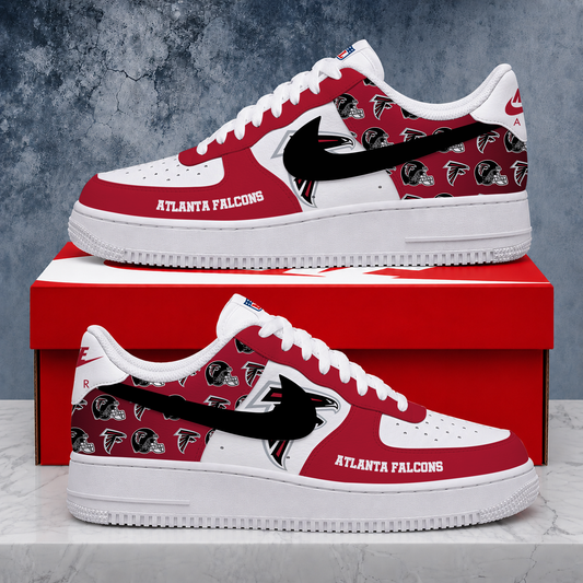 FINAL SALE - NEW CUSTOMIZED NFL18 ATF ATLANTA FALCONS AF1 SHOES