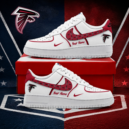 FINAL SALE - NEW CUSTOMIZED NFL18 ATF ATLANTA FALCONS AF1 SHOES