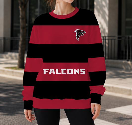 HOT DEAL- NEW CUSTOMIZED NFL18 ATF ATLANTA FALCONS UNISEX SWEATSHIRT