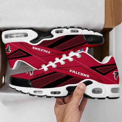 LIMITED EDITION - NEW CUSTOMIZED NFL18 ATF ATLANTA FALCONS AIR MAX PLUS SNEAKERS