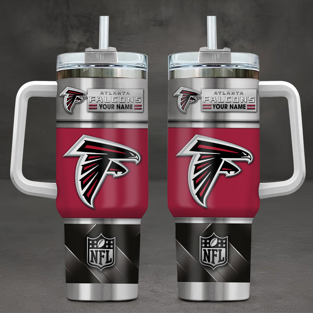 FINAL SALE - NEW CUSTOMIZED NFL18 ATF ATLANTA FALCONS TUMBLER CUP