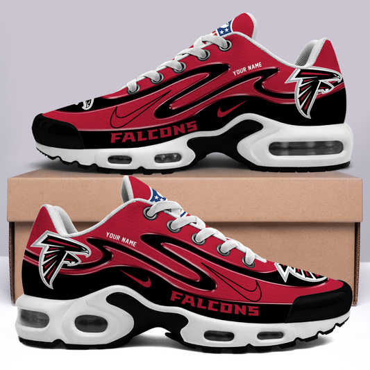 FINAL SALE - NEW CUSTOMIZED NFL18 ATF ATLANTA FALCONS AIR MAX PLUS SNEAKERS