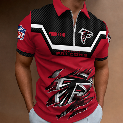 LIMITED EDITION - NEW CUSTOMIZED NFL18 ATF ATLANTA FALCONS T-SHIRT, POLO SHIRT, ZIP POLO SHIRT, SWEATSHIRT, HOODIE & ZIP HOODIE