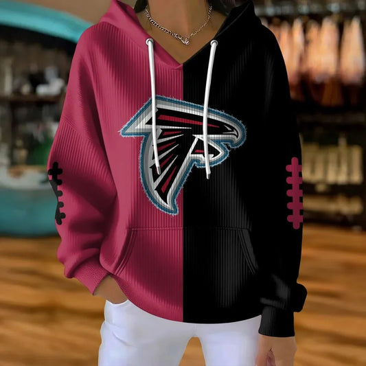 VIRAL EDITION - NEW CUSTOMIZED NFL18 ATF ATLANTA FALCONS RIBBED HOODIE & SWEATSHIRT