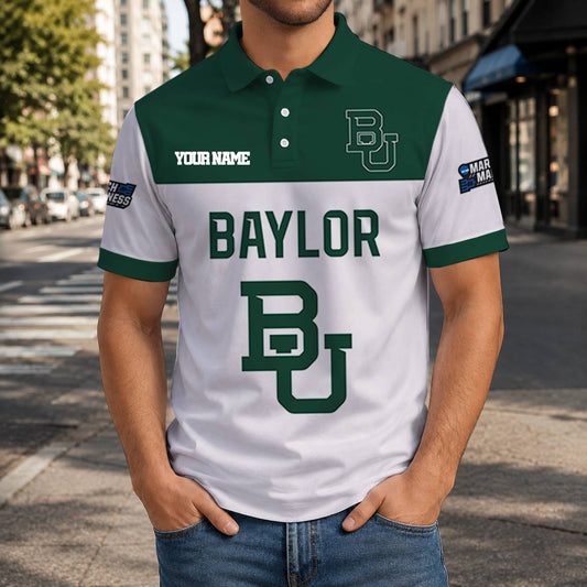MEGA SALE - NEW CUSTOMIZED NCAA MAM18 BAB BAYLOR BEARS T-SHIRT, POLO SHIRT, ZIP POLO SHIRT, SWEATSHIRT, HOODIE & ZIP HOODIE