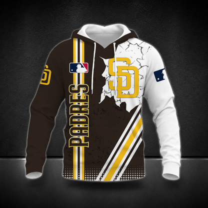 LIMITED EDITION - NEW CUSTOMIZED MLB18 SDP SAN DIEGO PADRES T-SHIRT, POLO SHIRT, ZIP POLO SHIRT, SWEATSHIRT, HOODIE & ZIP HOODIE