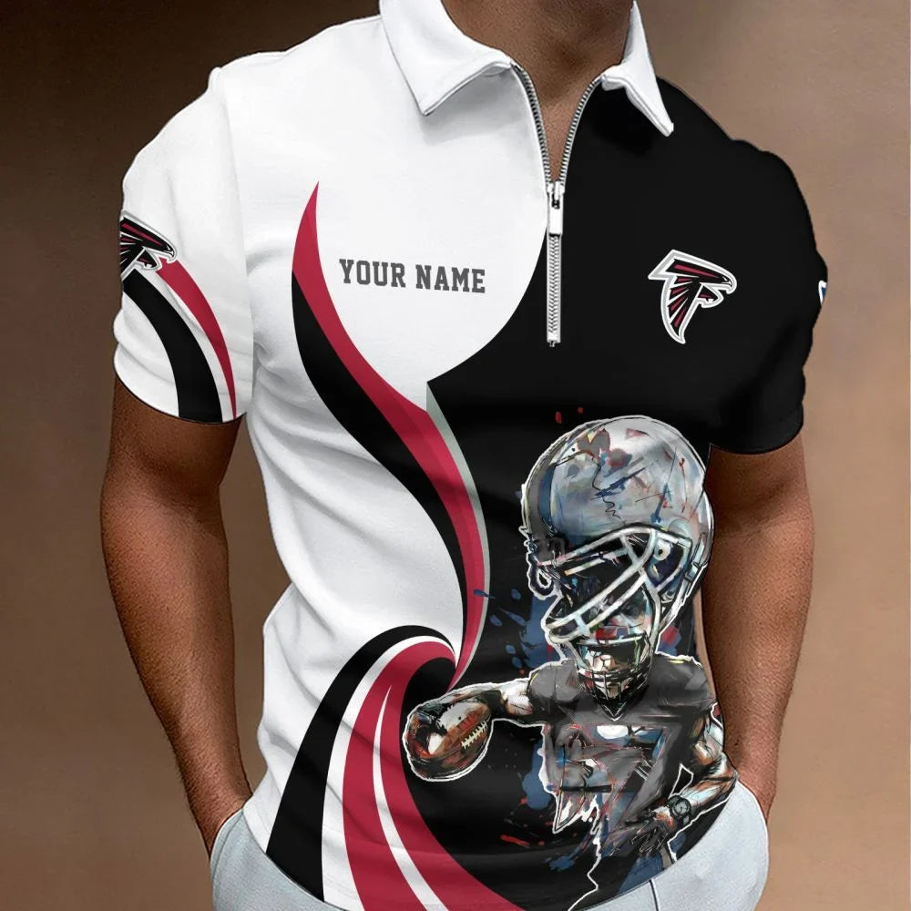 SPECIAL EDITION - NEW CUSTOMIZED NFL18 ATF ATLANTA FALCONS T-SHIRT, POLO SHIRT, ZIP POLO SHIRT, SWEATSHIRT, HOODIE & ZIP HOODIE