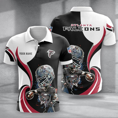 SPECIAL EDITION - NEW CUSTOMIZED NFL18 ATF ATLANTA FALCONS T-SHIRT, POLO SHIRT, ZIP POLO SHIRT, SWEATSHIRT, HOODIE & ZIP HOODIE