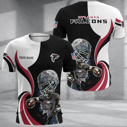 SPECIAL EDITION - NEW CUSTOMIZED NFL18 ATF ATLANTA FALCONS T-SHIRT, POLO SHIRT, ZIP POLO SHIRT, SWEATSHIRT, HOODIE & ZIP HOODIE