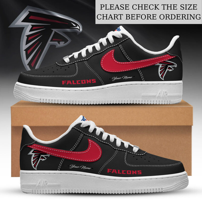 FLASH SALE - NEW CUSTOMIZED NFL18 ATF ATLANTA FALCONS AF1 SHOES