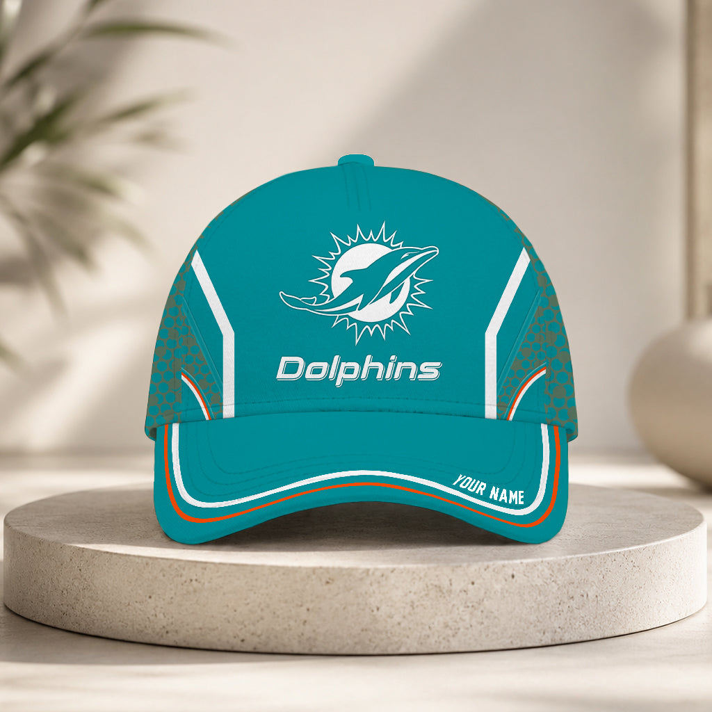 SPECIAL EDITION - NEW CUSTOMIZED NFL19 MDP MIAMI DOLPHINS CLASSIC CAP