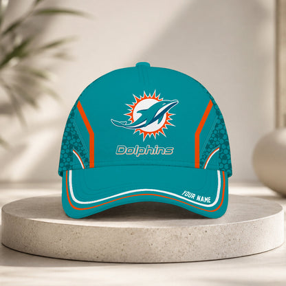 SPECIAL EDITION - NEW CUSTOMIZED NFL19 MDP MIAMI DOLPHINS CLASSIC CAP
